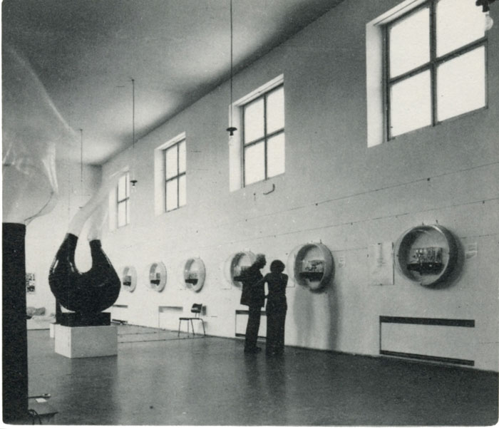 Ausstellung im Kunstverein 1977